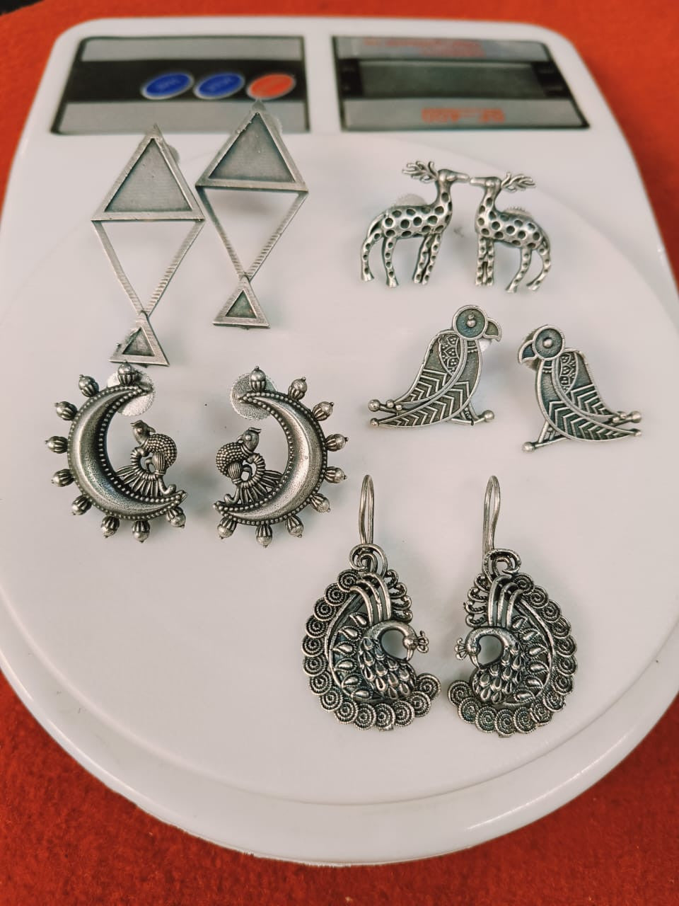 Earthy Appeal Classy Oxidise Earing (Pack of 5)