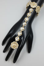 Kundan Hand Bracelet for women