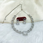 American Diamond Necklace Set for Women (TC0001)
