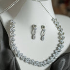 Elegant American Diamond Necklace Set for Women (TC0004)