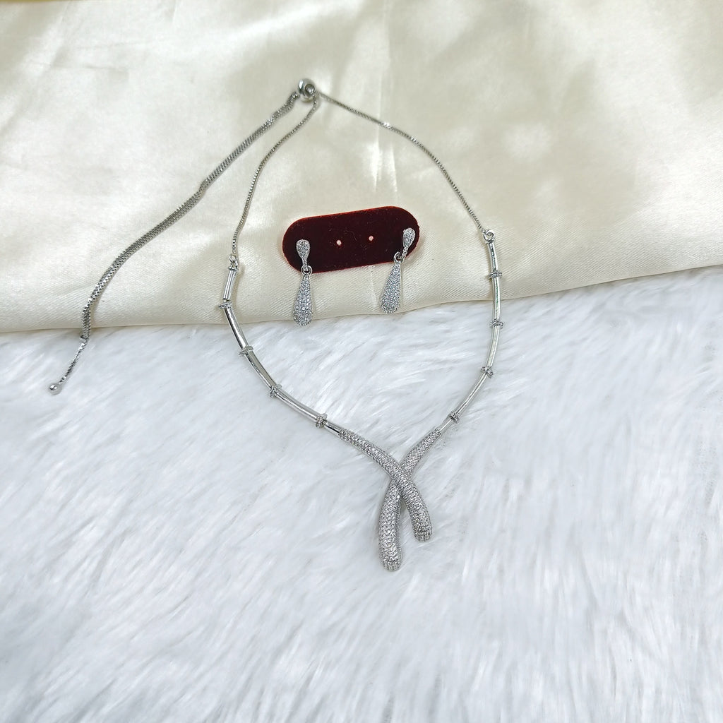 Beautiful American Diamond Jewellery Set for Women (TC0005)