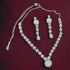 Timeless Beauty American Diamond Necklace Set (TC0006)