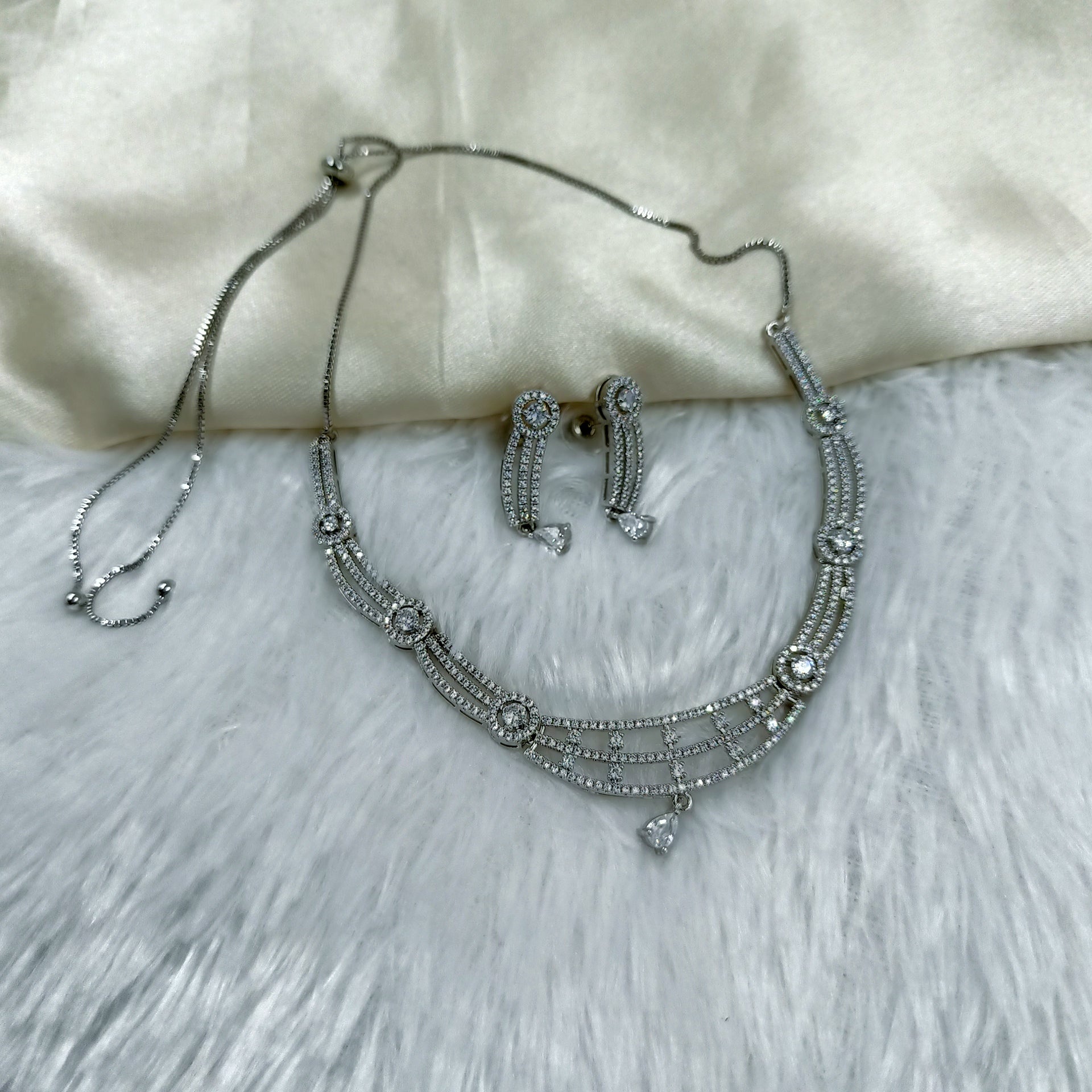 Royal Elegance American Diamond Set (TC0007)