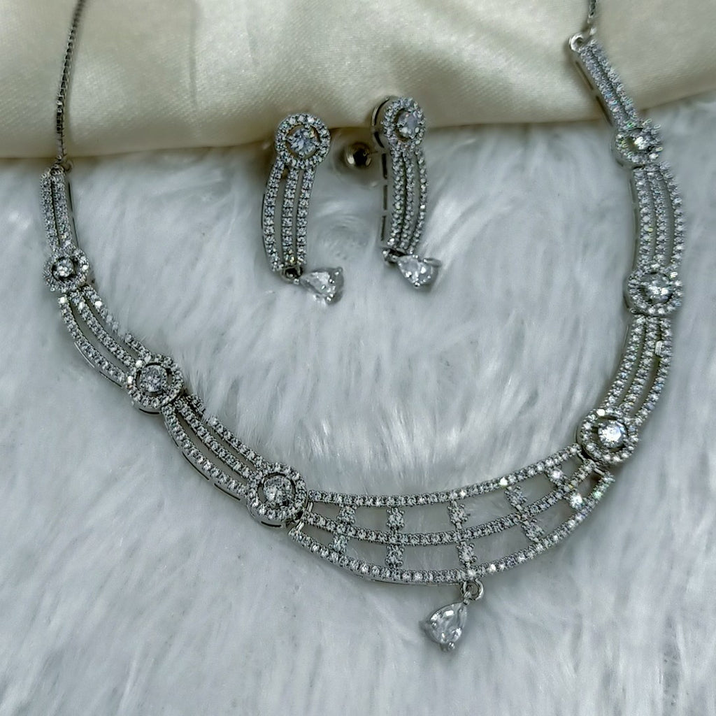 Royal Elegance American Diamond Set (TC0007)