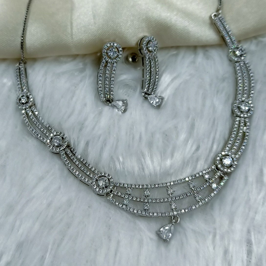 Royal Elegance American Diamond Set (TC0007)