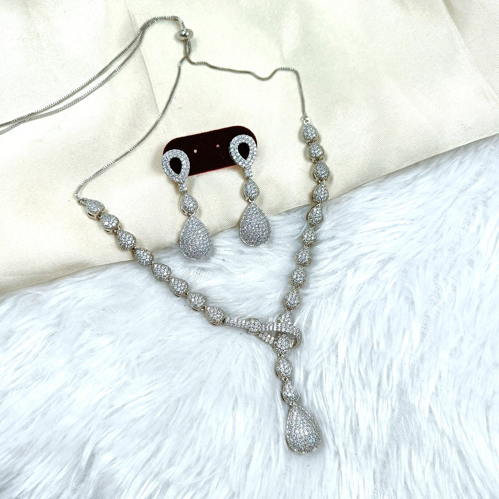 Royal Glow American Diamond Set (TC0010)