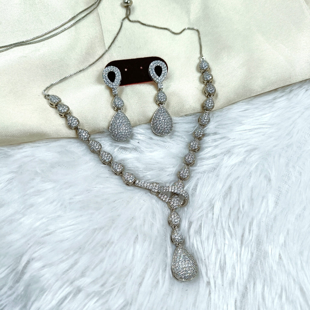 Royal Glow American Diamond Set (TC0010)