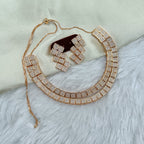 Graceful American Diamond Choker Set (TC0012)