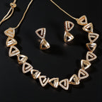 Elegant American Diamond Necklace Set for Women (TC0013)