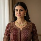 Elegant AD Necklace Set (TC0014)