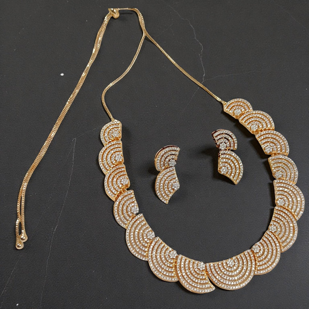 Elegant AD Necklace Set (TC0014)