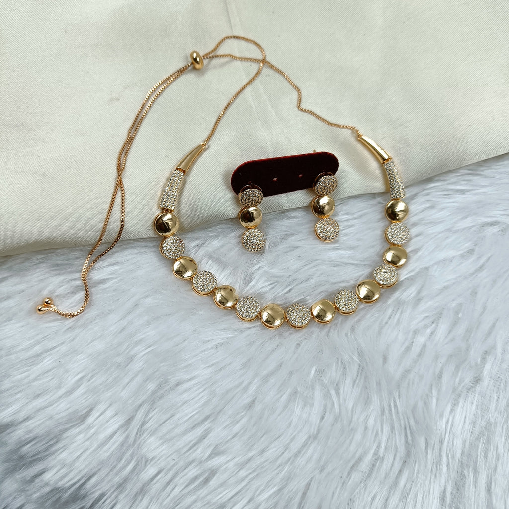 Stunning AD Necklace Set (TC0015)