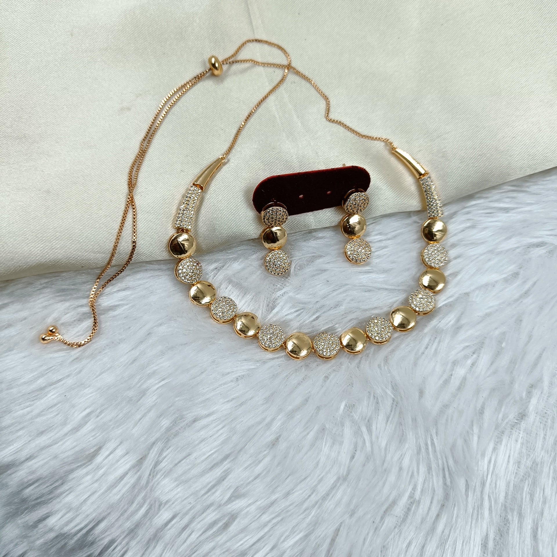 Stunning AD Necklace Set (TC0015)