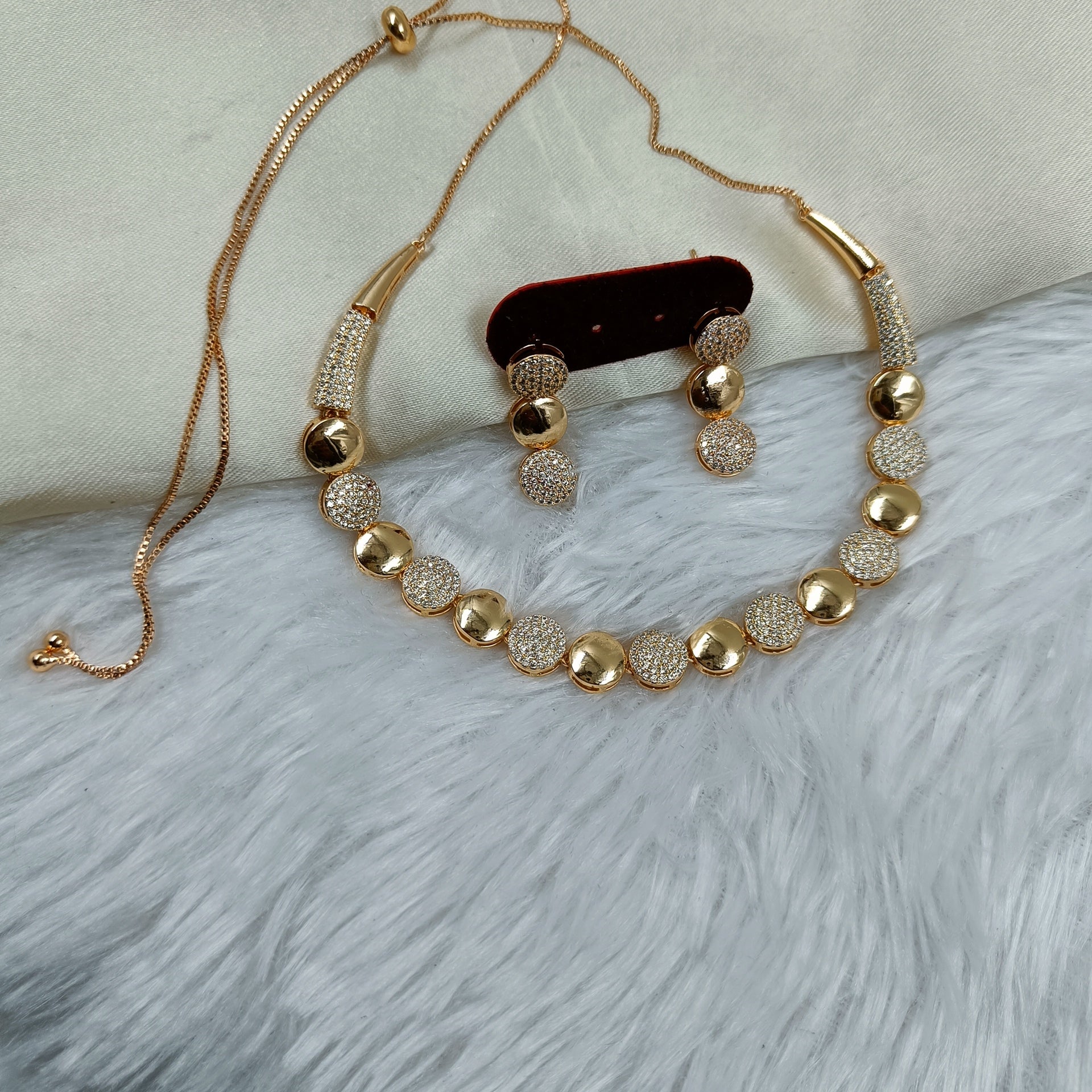 Stunning American Diamond Jewelry Set (TC0016)