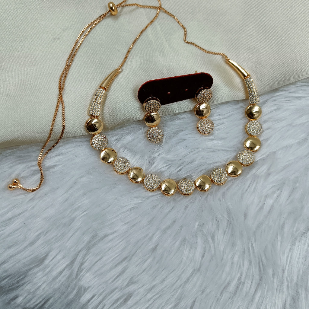 Stunning AD Necklace Set (TC0015)