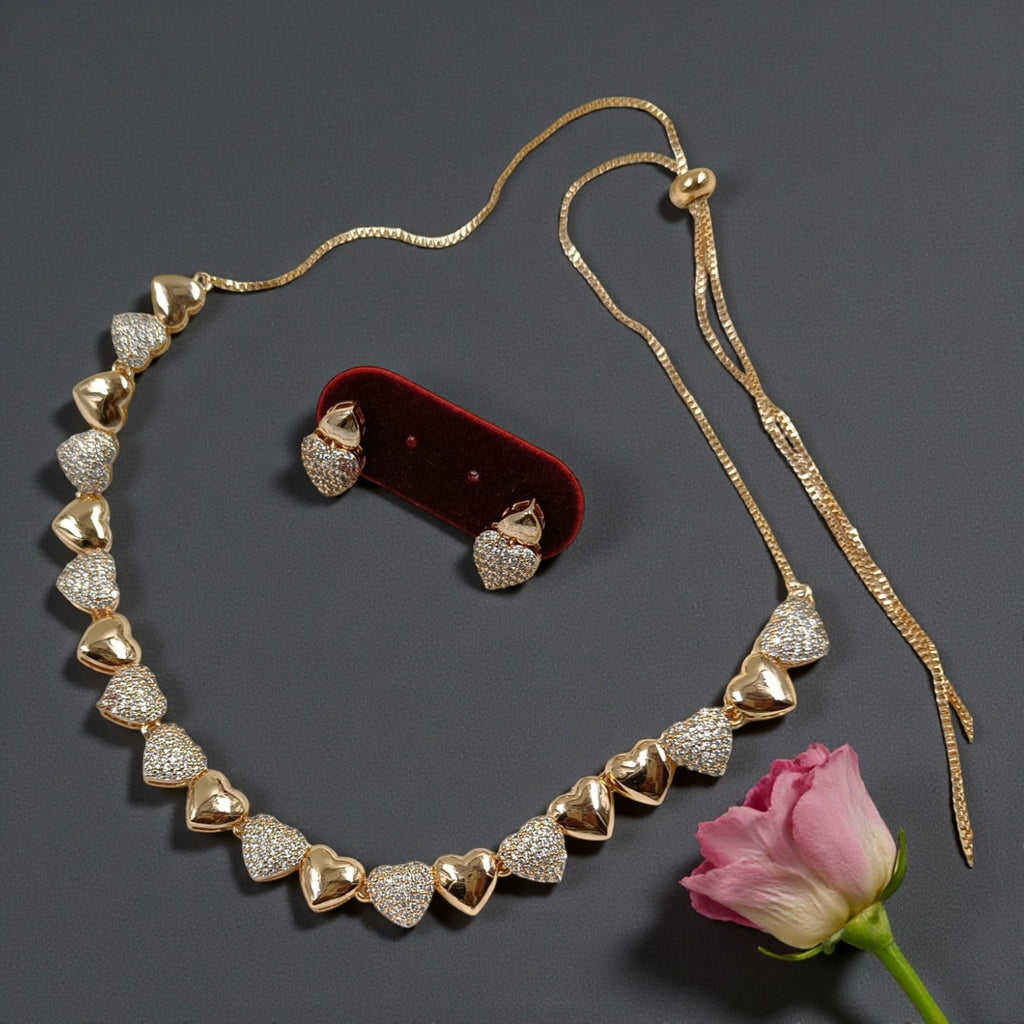 Elegant American Diamond Jewelry Set (TC0017)