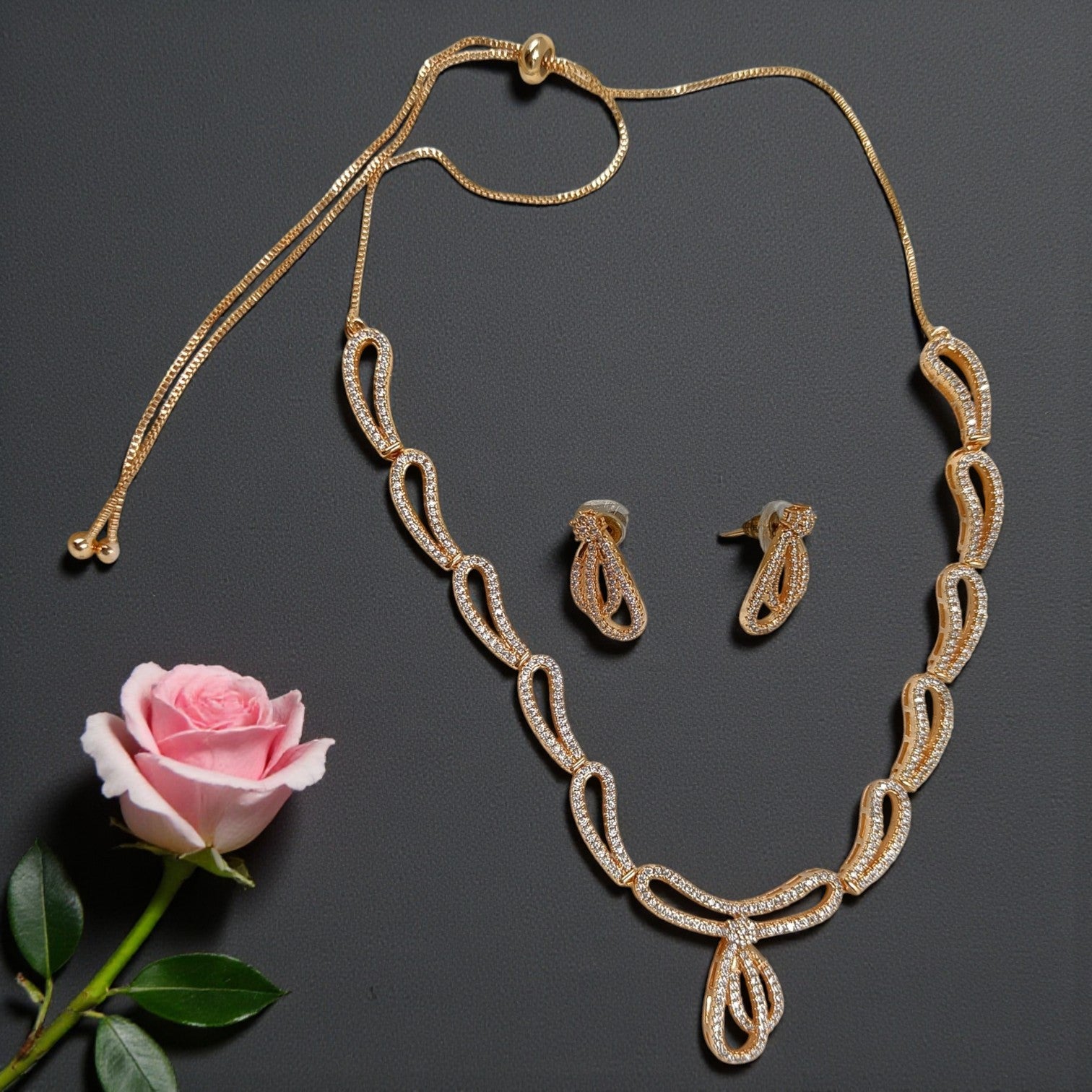 Beautiful American Diamond Set (TC0022)