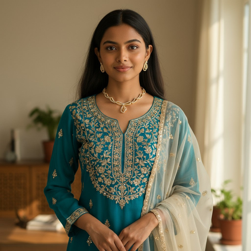 Beautiful American Diamond Set (TC0022)