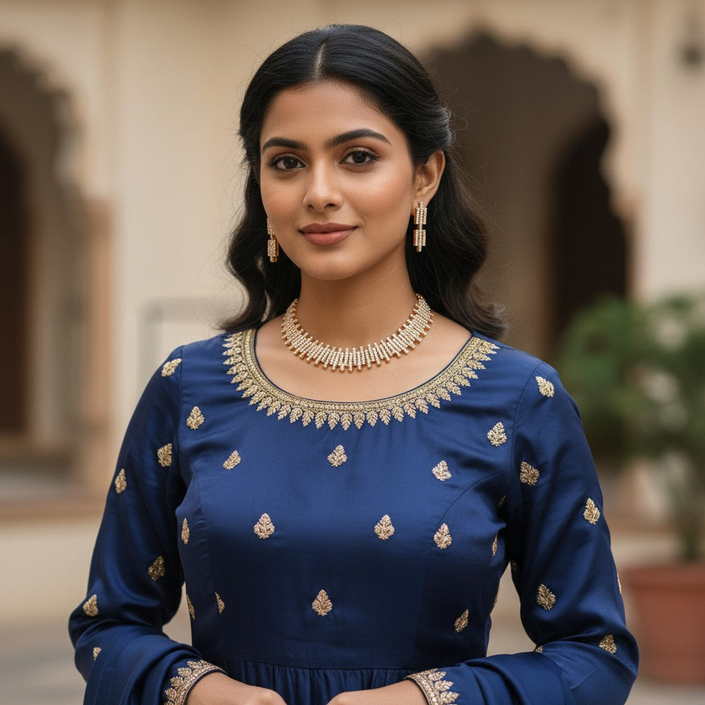 American Diamond Necklace Set for Women (TC0025)