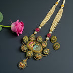 Ethereal Glow Semi-Precious Stone Necklace Set (TC0038)