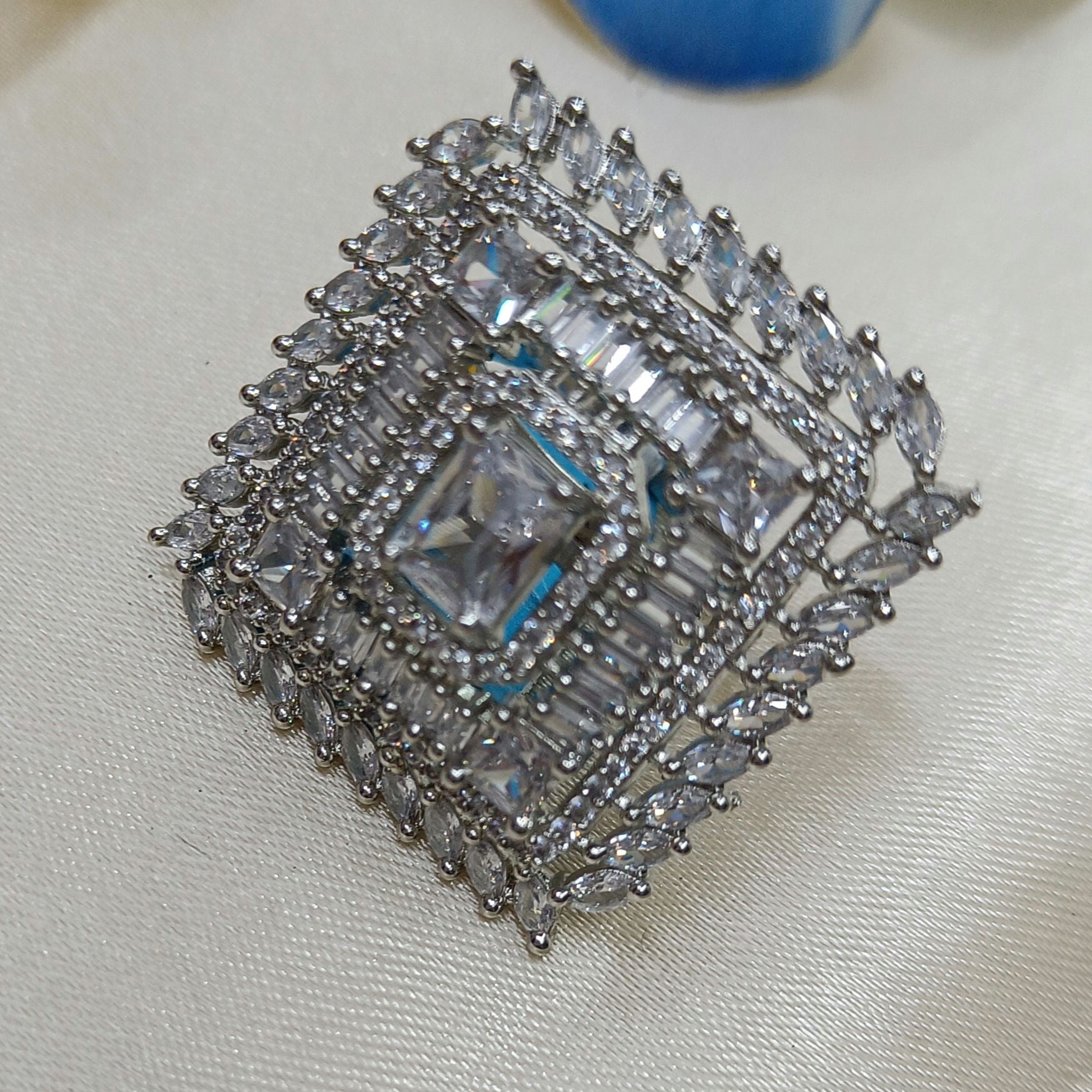 AD Silver Polish Ring