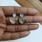 Classy Trendy Rose Gold Teardrop Earring