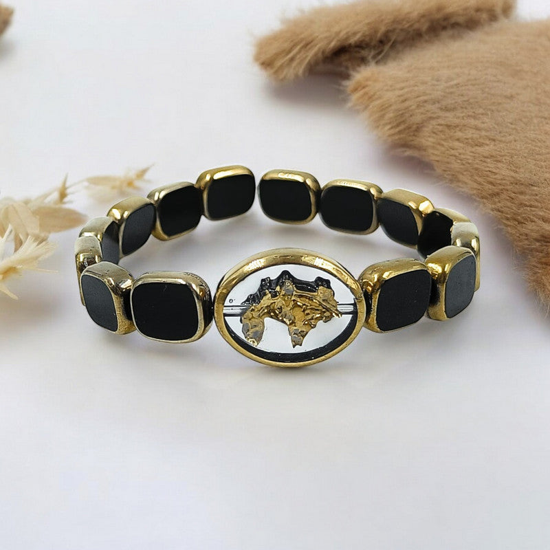 Sparkling Beauty Glass Bead Bracelet