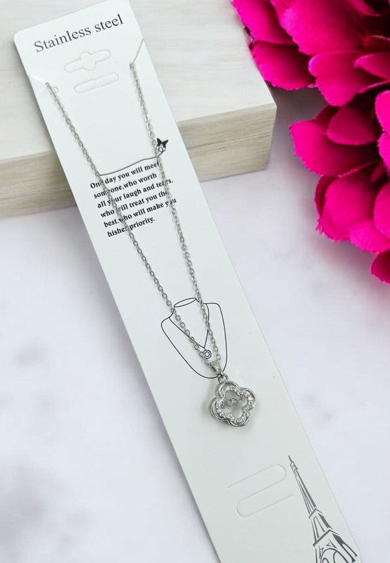 Antique Gleam Pendant Chain Necklace