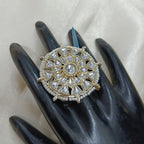 Charming Kundan Ring