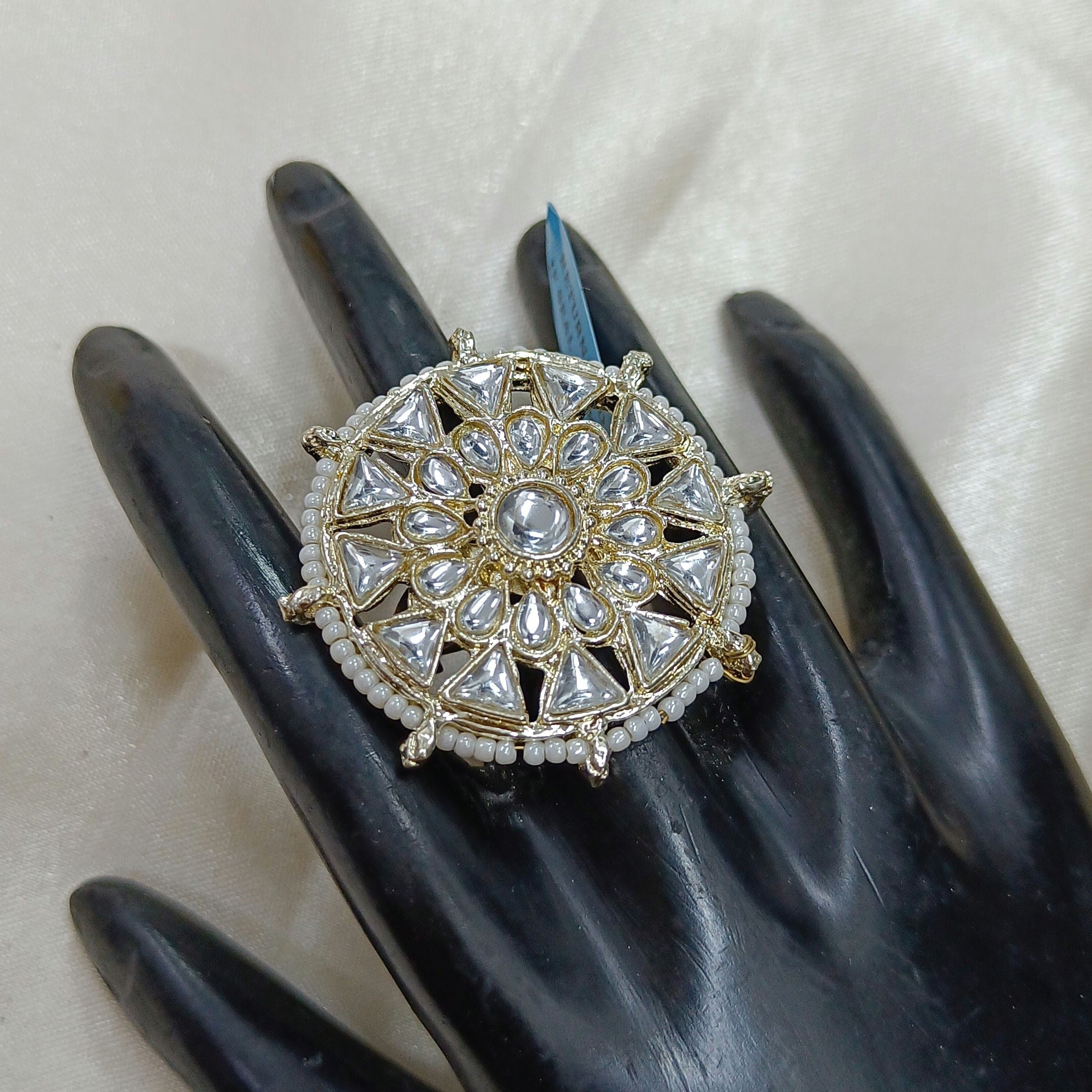 Charming Kundan Ring