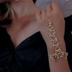 BR138 kundan Bracelet for Women and Girls