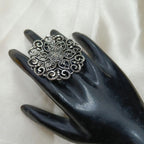 Oxidised Big Ring