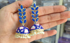 Meenakari Earring (ER21 BLUE)