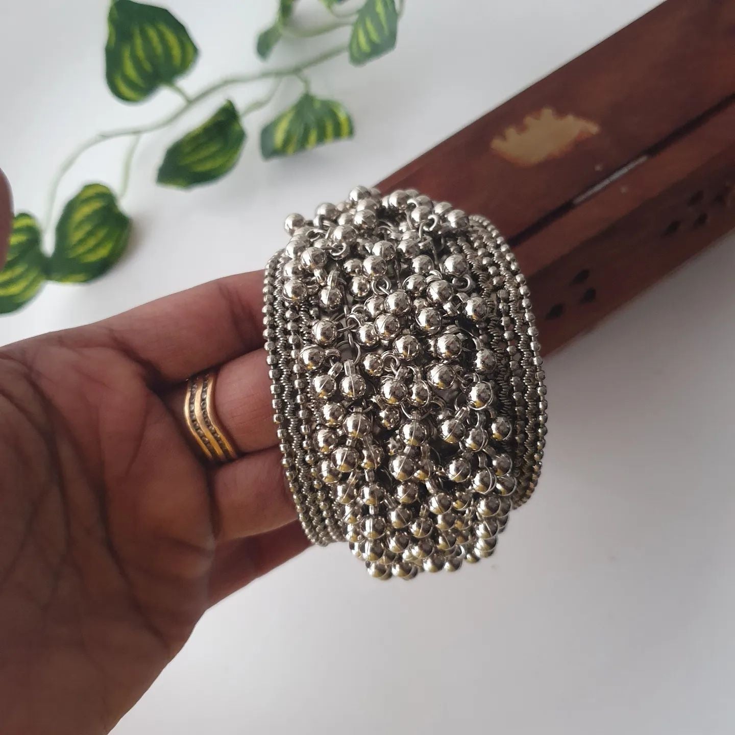 BR141 Oxidised Kada Bracelet