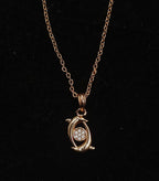 Magnetic Glam Pendant Chain Necklace