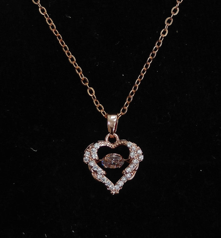 Magnetic Flow Pendant Chain Necklace