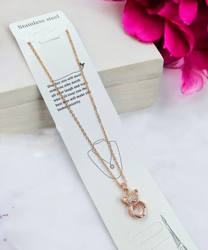 Sophisticated Essence Pendant Chain Necklace