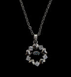 Dazzling Sheen Pendant Chain Necklace