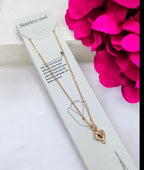 Sparkling Style Pendant Chain Necklace