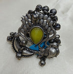 Stylish Trendy Oxidised Silver Plated Ring