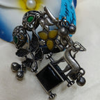 Adorable Oxidised Plated Ring