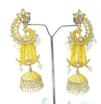 Meenakari Earring (ER23 YELLOW)