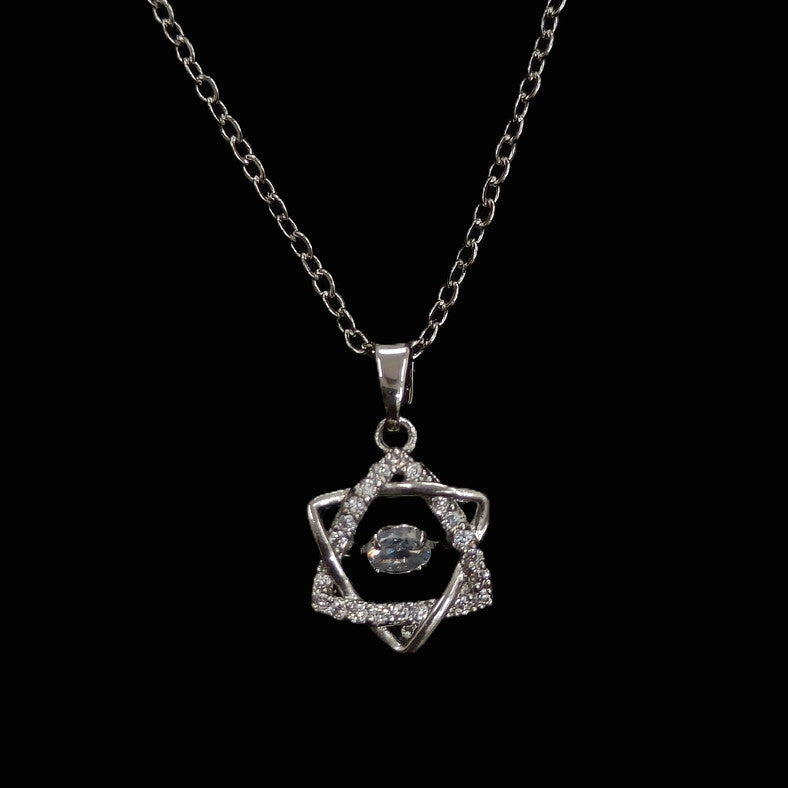 Brilliant Vision Pendant Chain Necklace