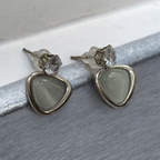 Authentic Trendy Silver Teardrop Earring