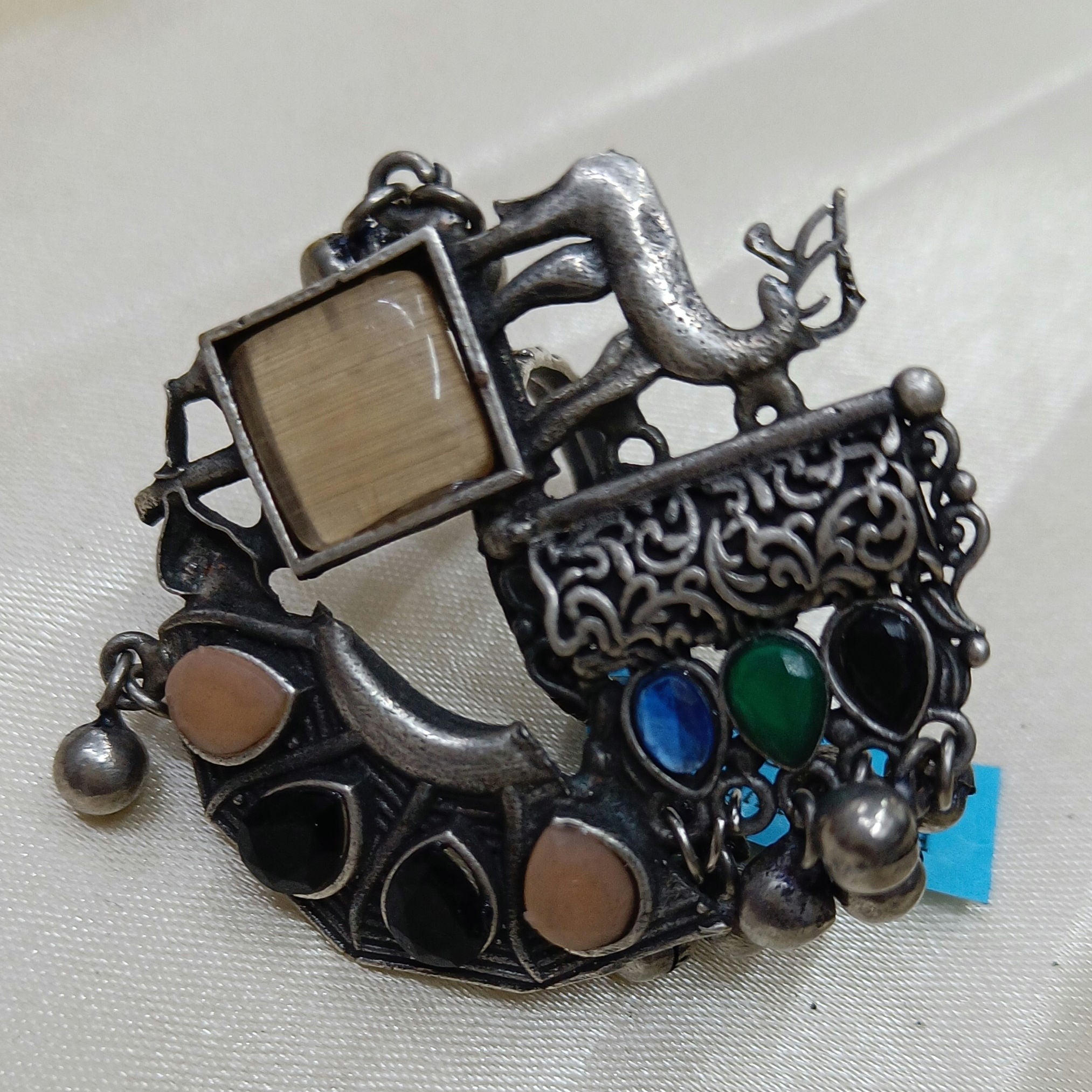 Gorgeous Oxidised Silver Plated Ring
