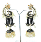Meenakari Earring (ER23 BLACK)