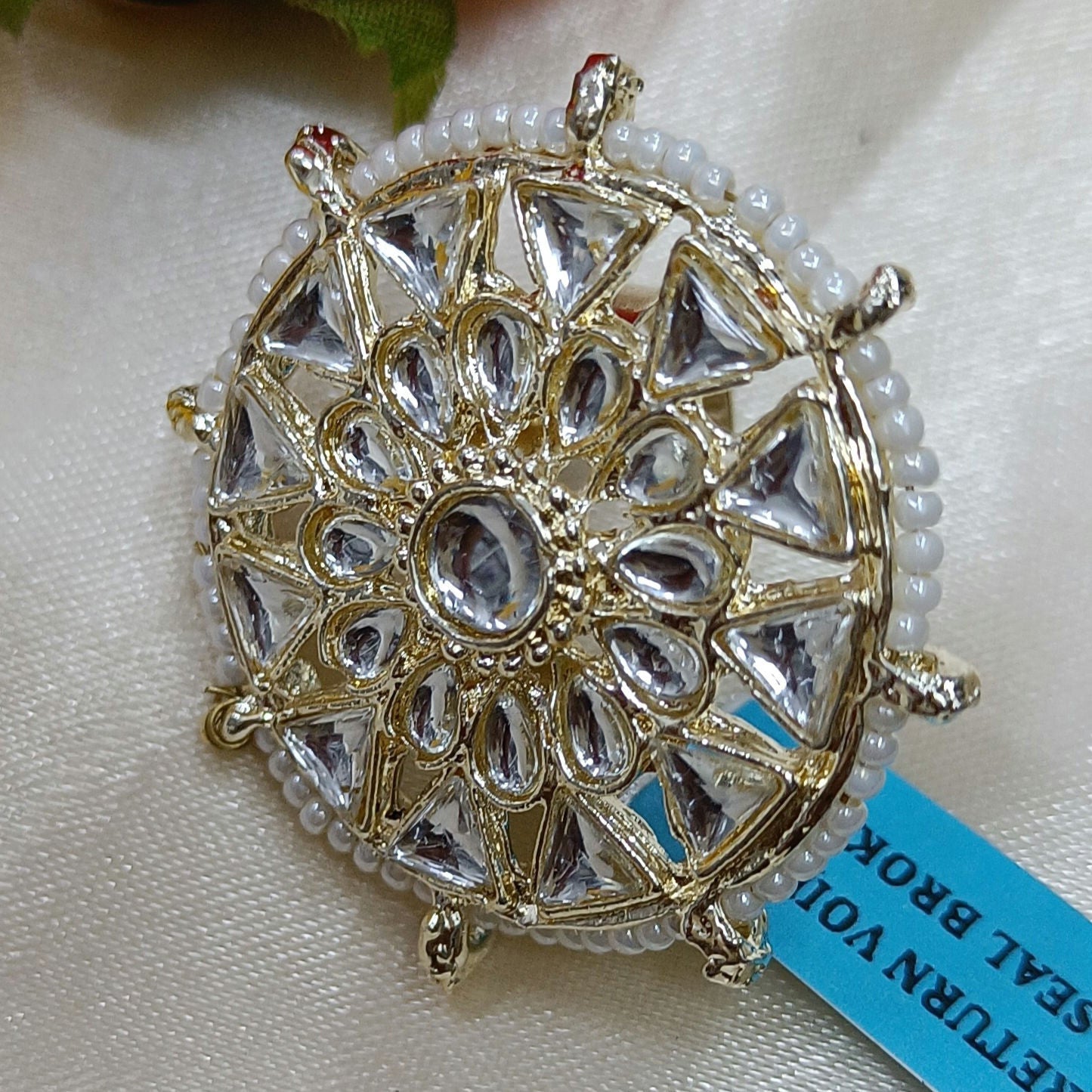 Charming Kundan Ring