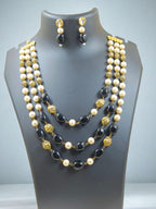 Heavenly Grace Antique Pearl Necklace Set