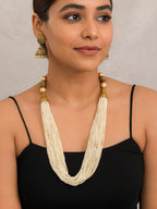 Delicate Shade Beaded Layered Necklace Set
