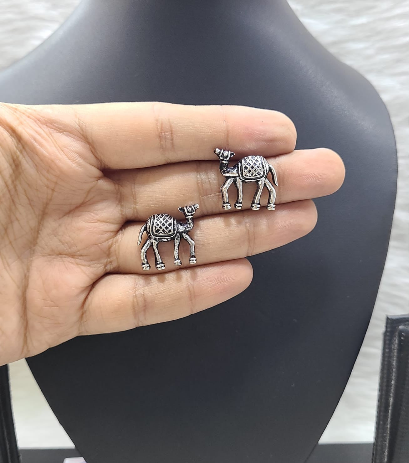 Dreamy German Silver Earring Set